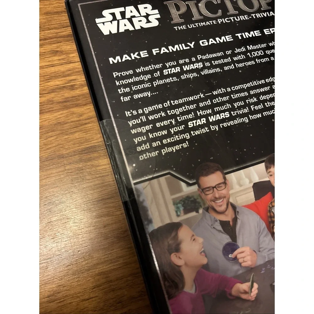Star Wars Edition Pictopia Trivia Game 1000 Question - New/Never Opened/Sealed‎